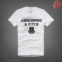 heren abercrombie fitch korte tees 1892 wit Overhemdfabriek afjzc204